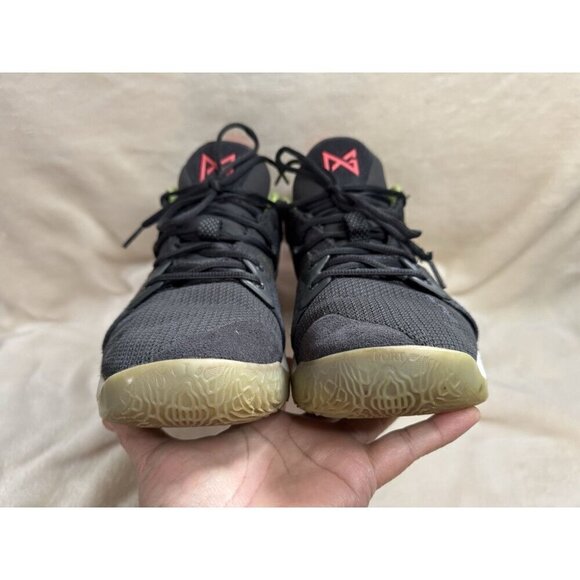 NIKE Paul George PG 2 Mens Black Athletic Basketball Shoes Sneakers Sz 8.5 main image 9